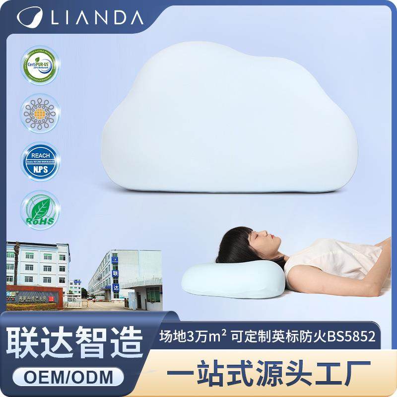 新款记忆棉枕头夏季凉爽透气酒店家用记忆枕零压力云感护颈枕,纺织面料/辅料/配套,纺织机械配件,淘宝优惠券,粉丝福利购,淘宝优惠卷