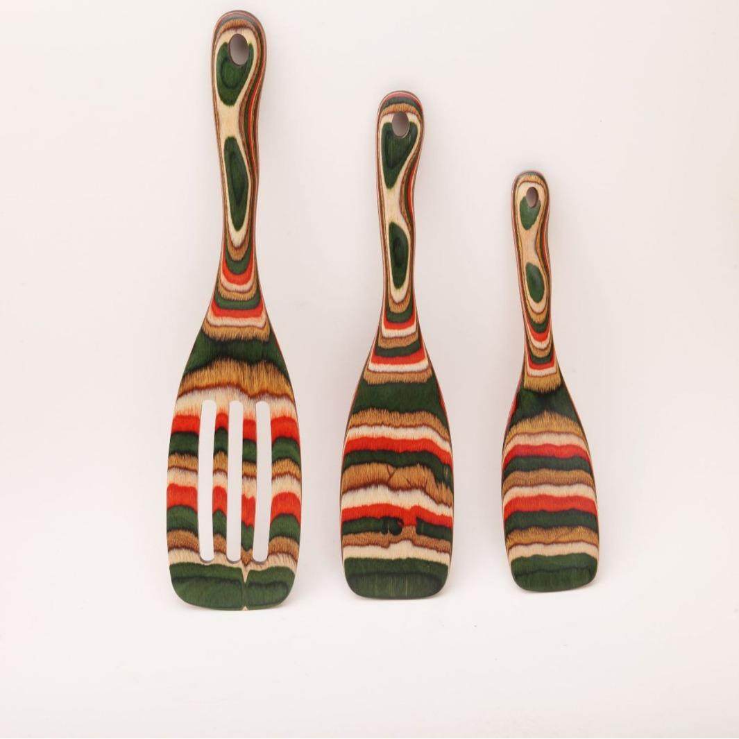 热卖彩木锅铲套装彩色漏勺木质勺子沙拉3件套不粘锅,纺织面料/辅料/配套,纺织机械配件,淘宝优惠券,粉丝福利购,淘宝优惠卷