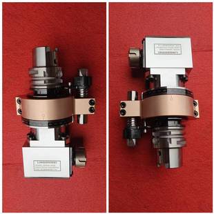 角度头侧铣头加工中心角度头龙门侧铣头90度直角铣头HSK63A-ER25