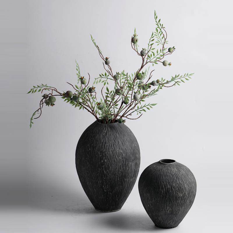 新中式陶瓷花瓶客厅电视柜摆件售楼处设计师款软装插花器饰品摆件,纺织面料/辅料/配套,纺织机械配件,淘宝优惠券,粉丝福利购,淘宝优惠卷