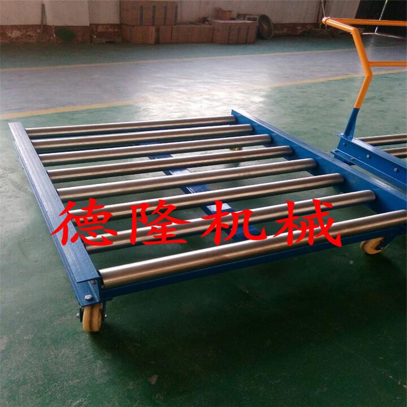 筒w500线输送带流水线传滚送送带手推式滚滚筒输机装车卸货筒滑梯