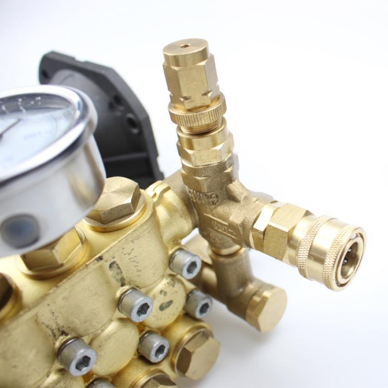 TM-63518原装豚海致力Shs2.5s，H3.0T4高清洗机整体泵头铜块洗车