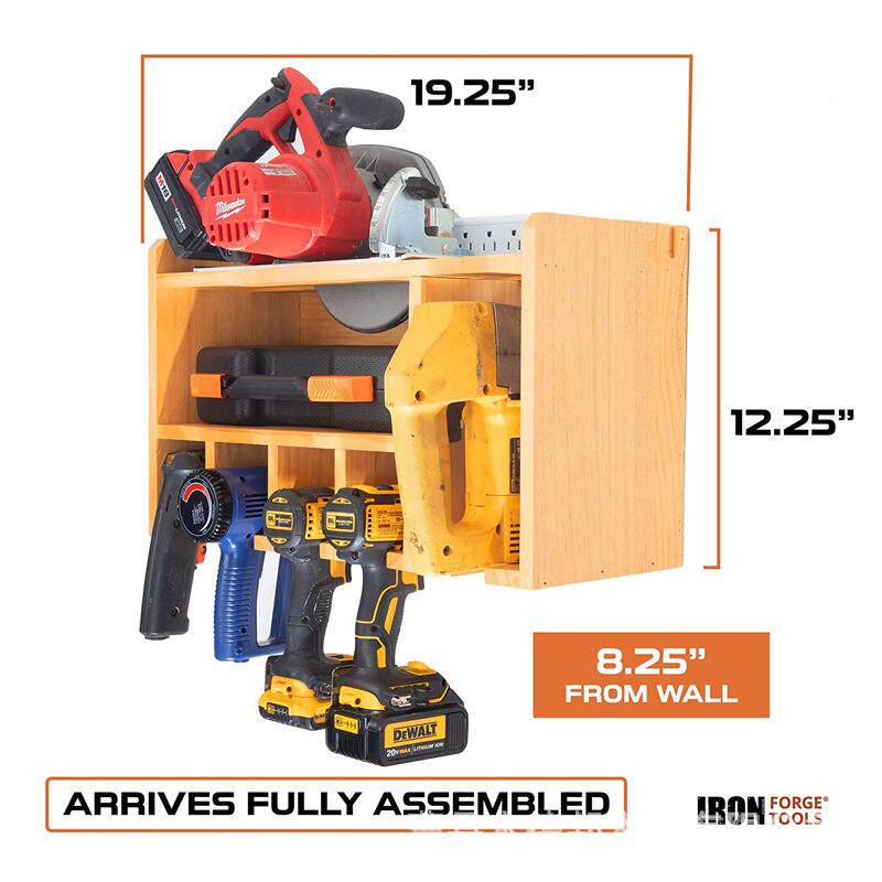 木电动工具纳架钻孔充电收存储壁架收纳整理挂架无线钻孔工具实收