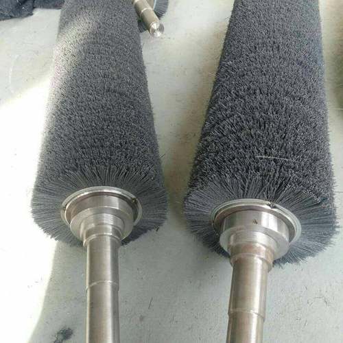 工带轴丝滚筒锈抛光打ITF磨钢丝辊镀铜钢丝滚刷不锈业钢刷辊厂除