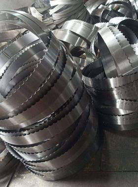 ST591L司太立金合锯湿松木锯大锯路木带锯条机用合金条锯条十条装