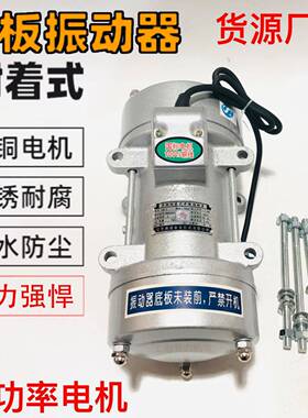 附着GIQ式平板动器混v凝土震电动器水泥振板振动机建筑80220v全铜