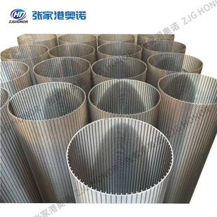 厂洗家滤直供锈钢高精度梯形丝缠绕圆筒逆向反卷筛管GGGA不水清过