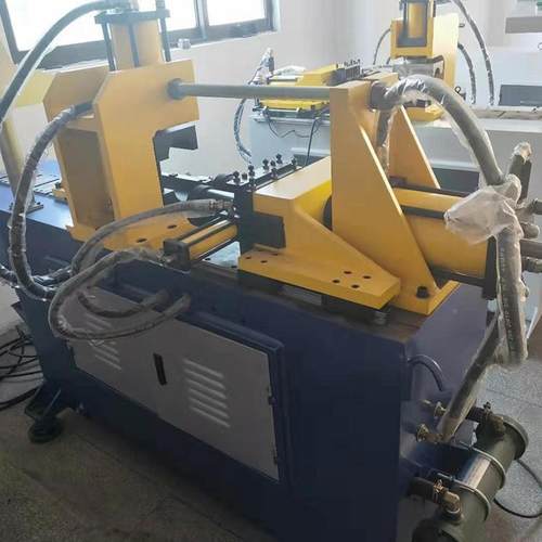 全自动锥管送料位管度端成型机单SNN多工家具厂圆管数控锥头缩管