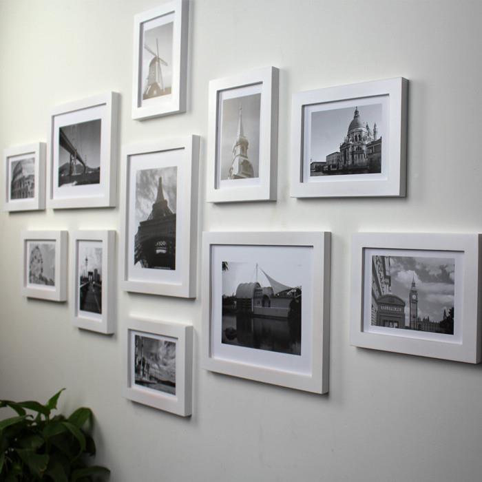 （厚实木加相框装组合11框10/7）011（10照片墙相框墙影楼饰照相