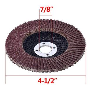 40pcs百叶轮打磨无品牌 片402608010各10件砂轮