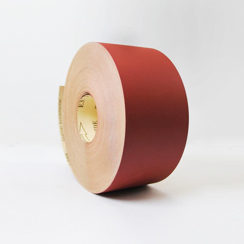 厂家撕除锈打手磨抛光磨料棕纸基刚玉红砂纸TPX砂砂布卷整卷