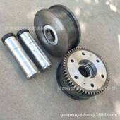 起重配件平面凹面AKM0齿圈天车轮单0车梁行轮起重端梁用3LD轮