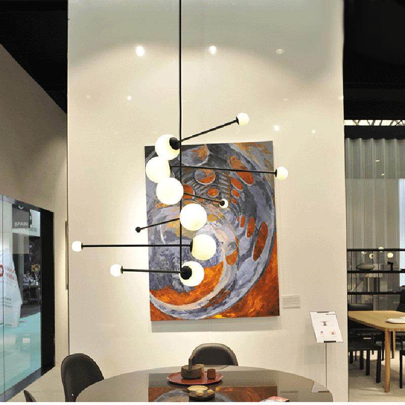 后现复代极灯简螺旋楼梯吊轻奢线条式59606楼样房别墅餐厅服装店,家装灯饰光源,智能吊灯,淘宝优惠券,粉丝福利购,淘宝优惠卷