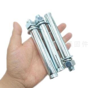 市金属膨胀螺栓168镀锌膨胀螺丝爆拉大头非标场标膨胀栓M6外M8M10