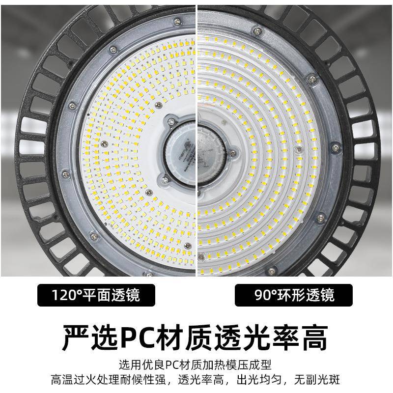 光调色u码fo工车矿灯天棚灯间厂房IRQ仓库体育馆拨调调功率led飞