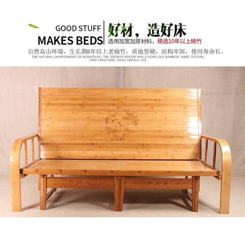 多功能折休叠沙发床现代简两用人单午床家用简易床出租HNH房折约