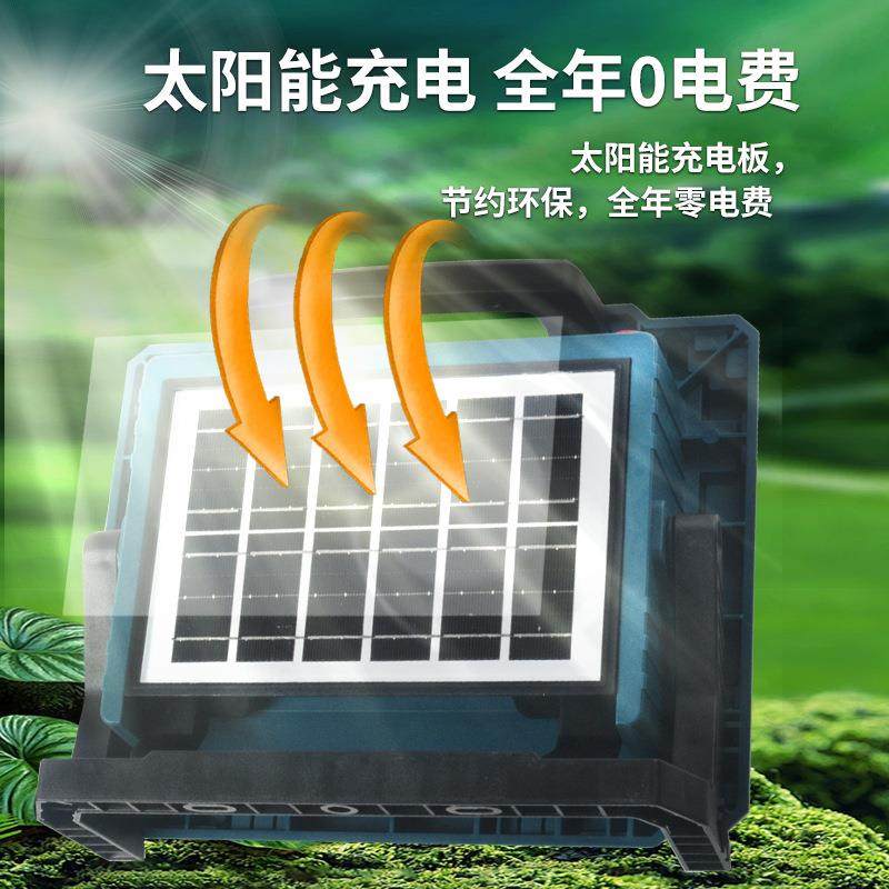 80W投光灯黄白双光超亮明俱竞阳大泛光照夜市摆户外露营0LED摊无