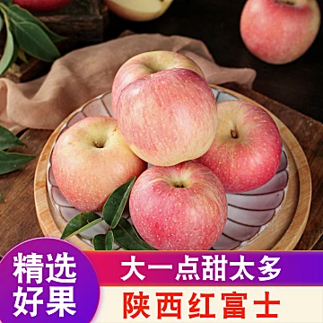 陕西红富士丑平苹果4.5斤