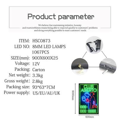 西班俱牙语发B光标识牌CLU运动乐部发光字招牌AIERTBONIQSIGN