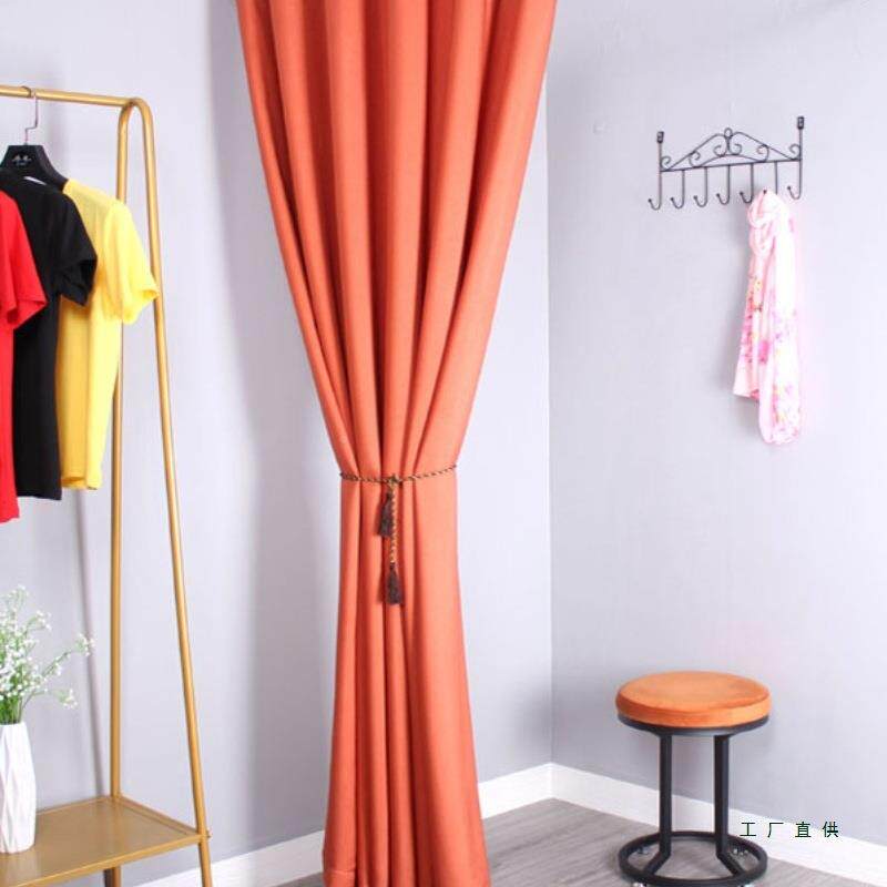 装店C帘15234型试衣间门帘服布帘间更衣室子简易墙角换衣换衣帘sy