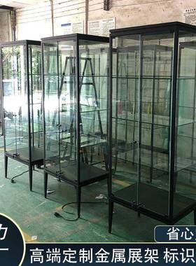 展展览会玻璃道具设计特色工艺品中岛美展柜带灯术示艺88205术品