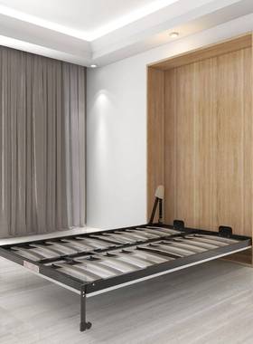 隐形折叠床五金配件多能收功纳折叠隐正侧翻藏式85232床翻转床五