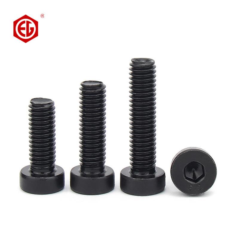 12D.m9级薄头六角螺丝IN7984JMP矮头扁头螺栓m4m5m内6m8m10m1214m