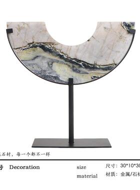 新F976M767中式家居设板房间软装饰品高端茶室客摆厅酒样柜玄关古