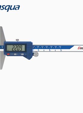 数显深度标游卡尺高精针度工业NGE级测深度尺平头钩单单家用