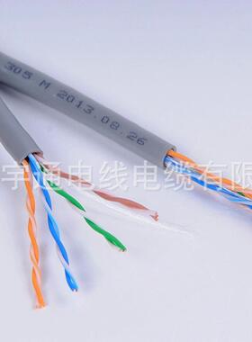 安普科程翊超五类cat网络WIO线30网0米网络工高速双5绞线铜包铝线