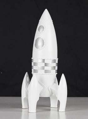 NBH现代童房样卡儿视通星际火箭摆件板间卧室客厅电柜航天飞船装