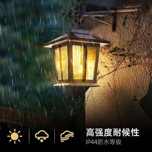 太阳复壁灯中古式压能NX-SL724铸铝制户饰外防水室外超亮装灯氛围