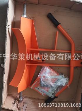 华策牌手推鹰嘴铁桶35786叉车塑料桶拉桶运易小车式简油搬运车