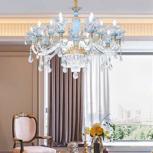 OVO大气奢客厅主灯2025新款轻奢发光灯臂厅吊灯欧华式餐灯水晶灯