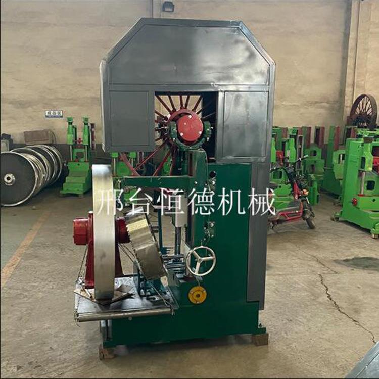 锯机大型80全自动带锯机卧式开料机立带带锯式跑车木工带锯机机