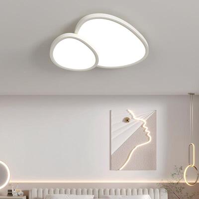 l鹅卵石普瑞护眼客主厅灯云朵吸顶灯现代简约具大气ed灯2SM012025