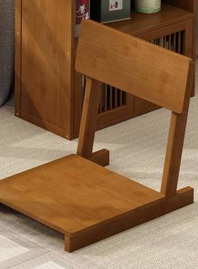 榻榻椅子阳飘窗椅日32758式腿靠台背椅沙发椅无懒人床上矮座椅米