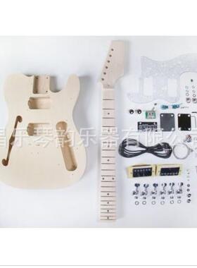 摇滚电吉TL电吉他F孔T吉L电他固定琴63483桥摇滚电吉他跨境他套装