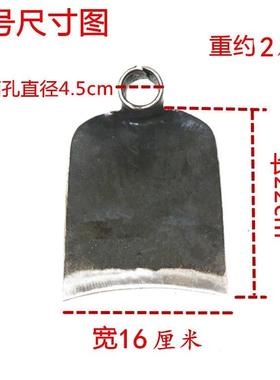 农用弹簧钢手锻打锄头工户草外农具58350种菜挖除翻地松土长木柄