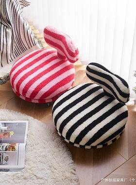 榻榻米坐墩设计客师卧室厅懒胺人52602沙发椅网红多巴阳台飘窗人