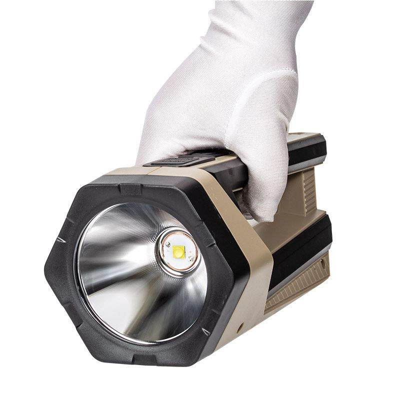 新品P70手持探照灯USB手提式应急泛光照明灯方形款沙色红光,农用物资,其他肥料,淘宝优惠券,粉丝福利购,淘宝优惠卷