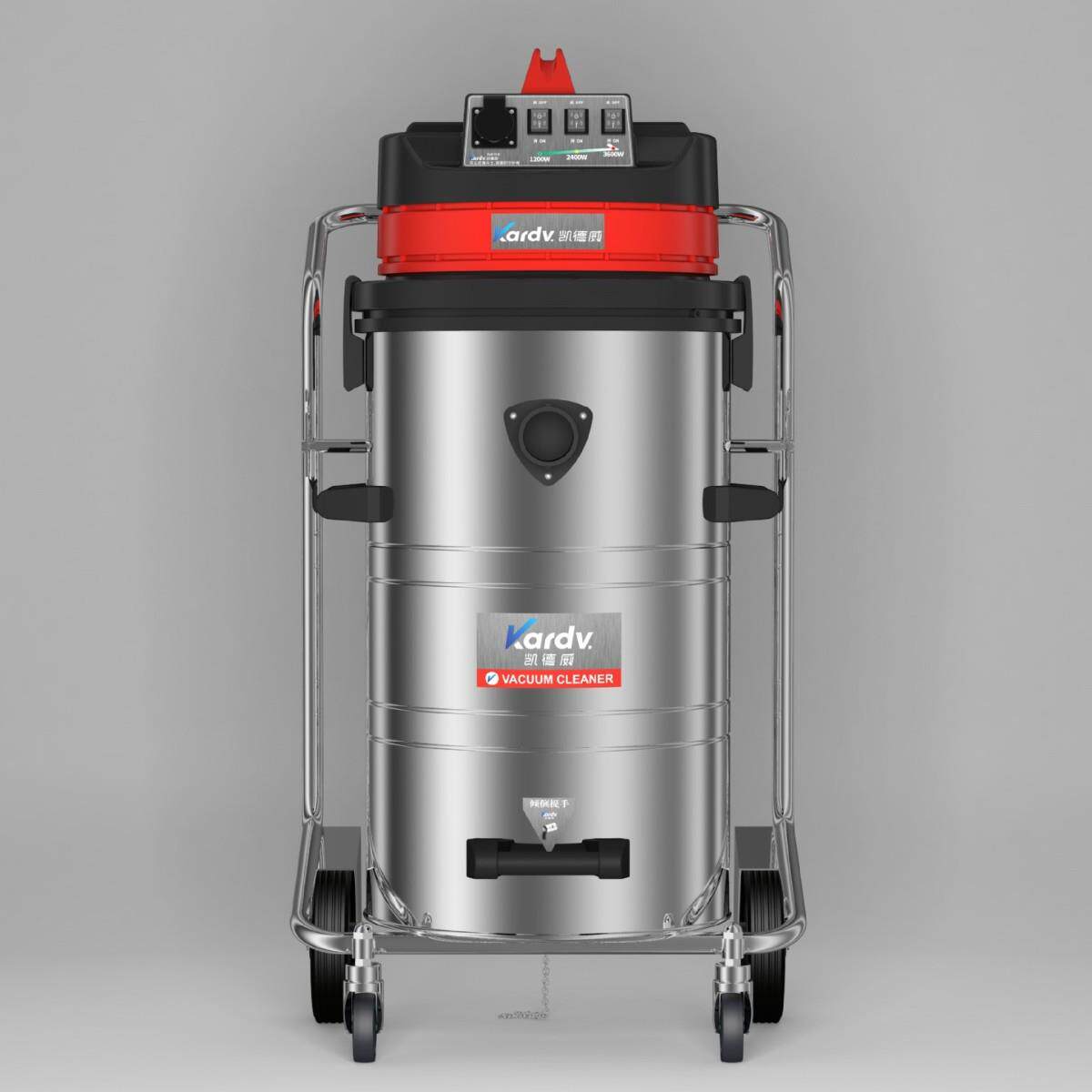 凯德威GS-3078B工商业吸尘器工业吸尘器80L