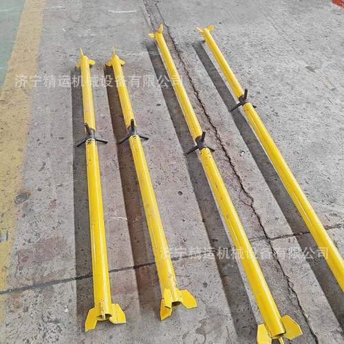 金属螺旋支柱矿用井下提升支护能力临时便携式支柱行程500毫米