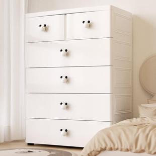 优易点工厂直销80cm加厚收纳柜抽屉式婴儿宝宝衣柜储物柜五斗柜