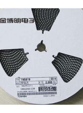 供应贴片肖二极管1N5819SS14封装SMADO-214AC肖特基二极管