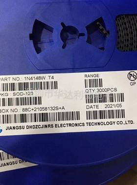 贴片二极管1N4148W1N4148WSSOD123丝印T4