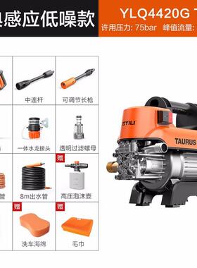 亿力YILI220V高压洗车机家用高压水枪洗车水枪YLQ4420GT4