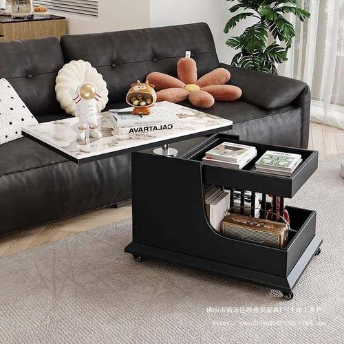 GY移动边几小推车多功能家用客厅沙发卧室旋转床头柜网红储物茶几