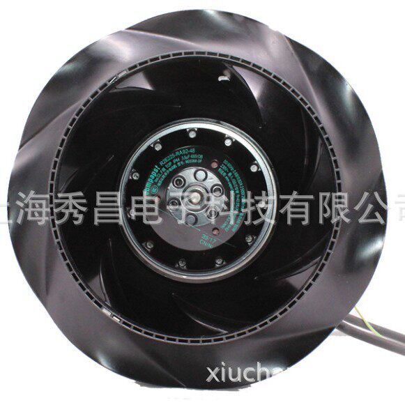 德国ebmpapstR2E225-RA92-48低噪音空气净化器后倾离心风机