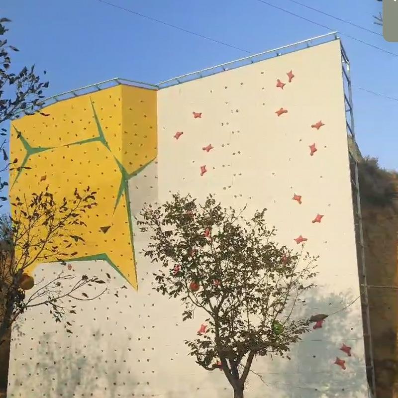 985生产安装大型非标攀岩墙儿童攀爬墙户外攀岩游乐建造施工
